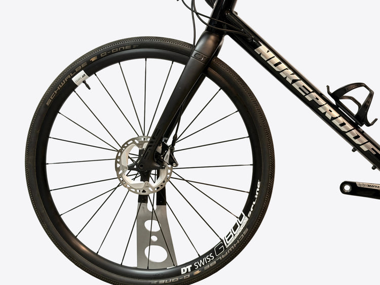 nukeproof gravel bike front left side