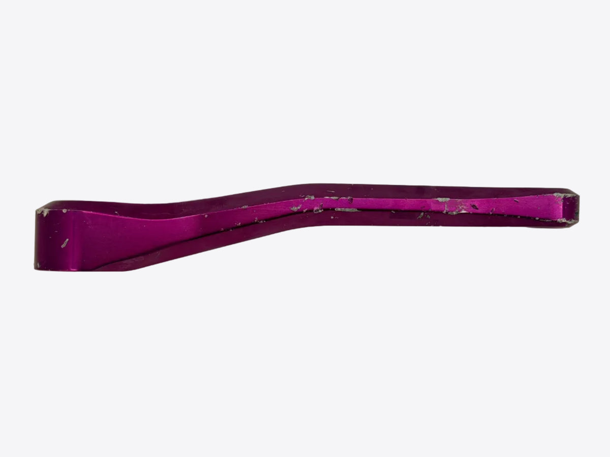 purple anodized crank