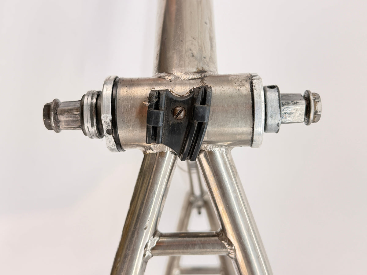 Marin Team Titanium Frame bottom of bottom bracket shell