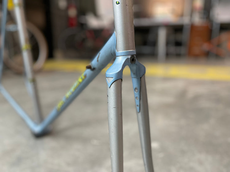 Vintage Steel Lugged Jack Koehler Road Bicycle Frame Fork XL