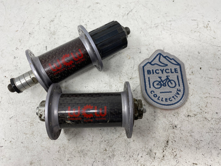 Wasatch Cycle Works WCW Hub Set Carbon Clean