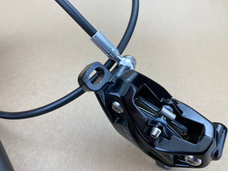 SRAM Level Stealth Silver Front Disc Brake 4-piston