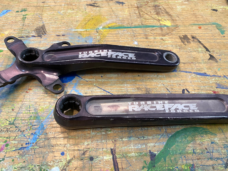 Race Face Forged Purple Ano Crank Arms MTB