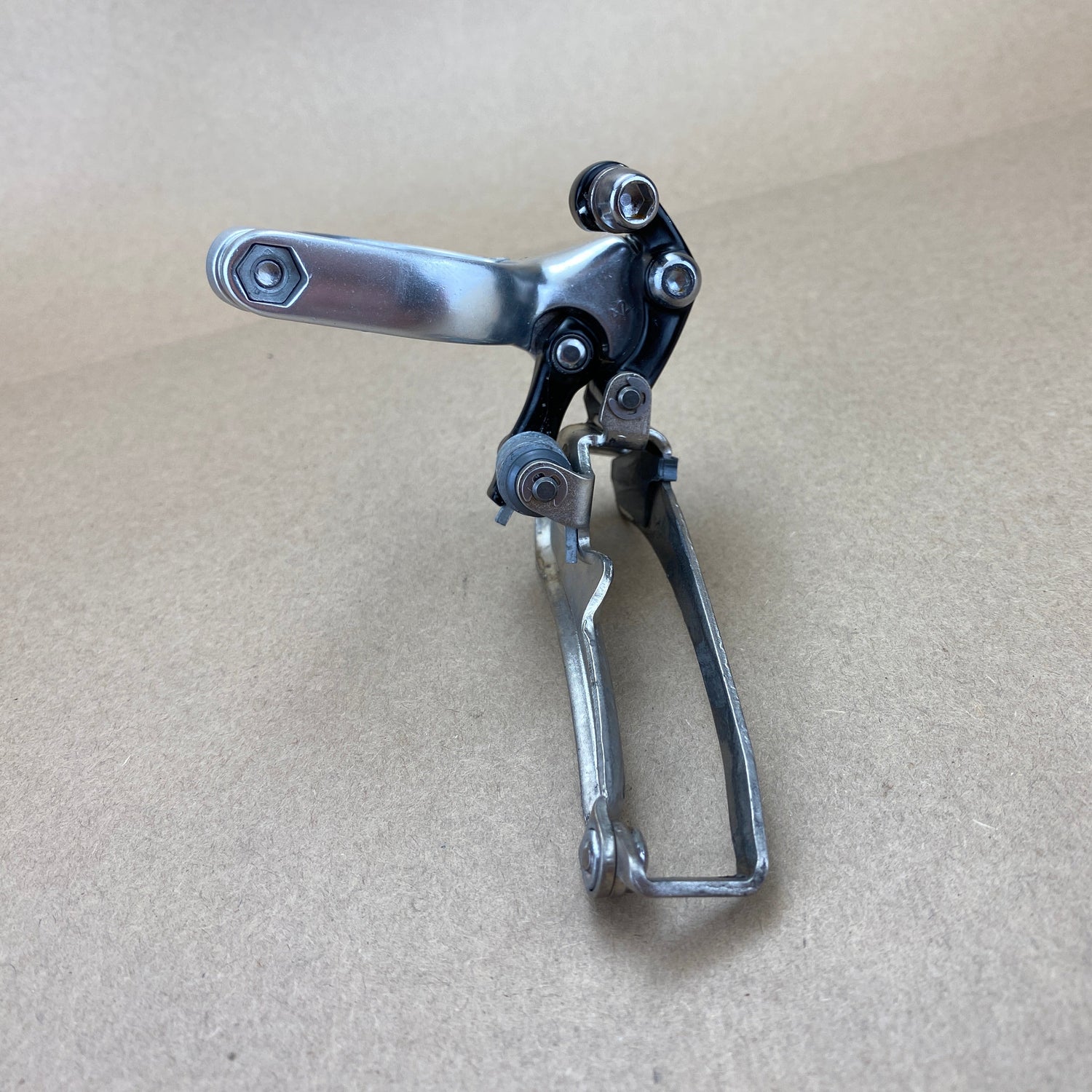 Rear view of derailleur
