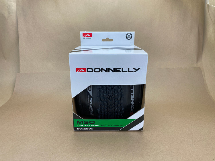 Donnelly MSO tire in box