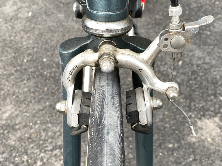 Vintage Lugged Columbus Steel Italian Road Bike XL