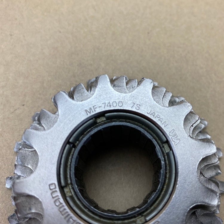 Close up of the model number