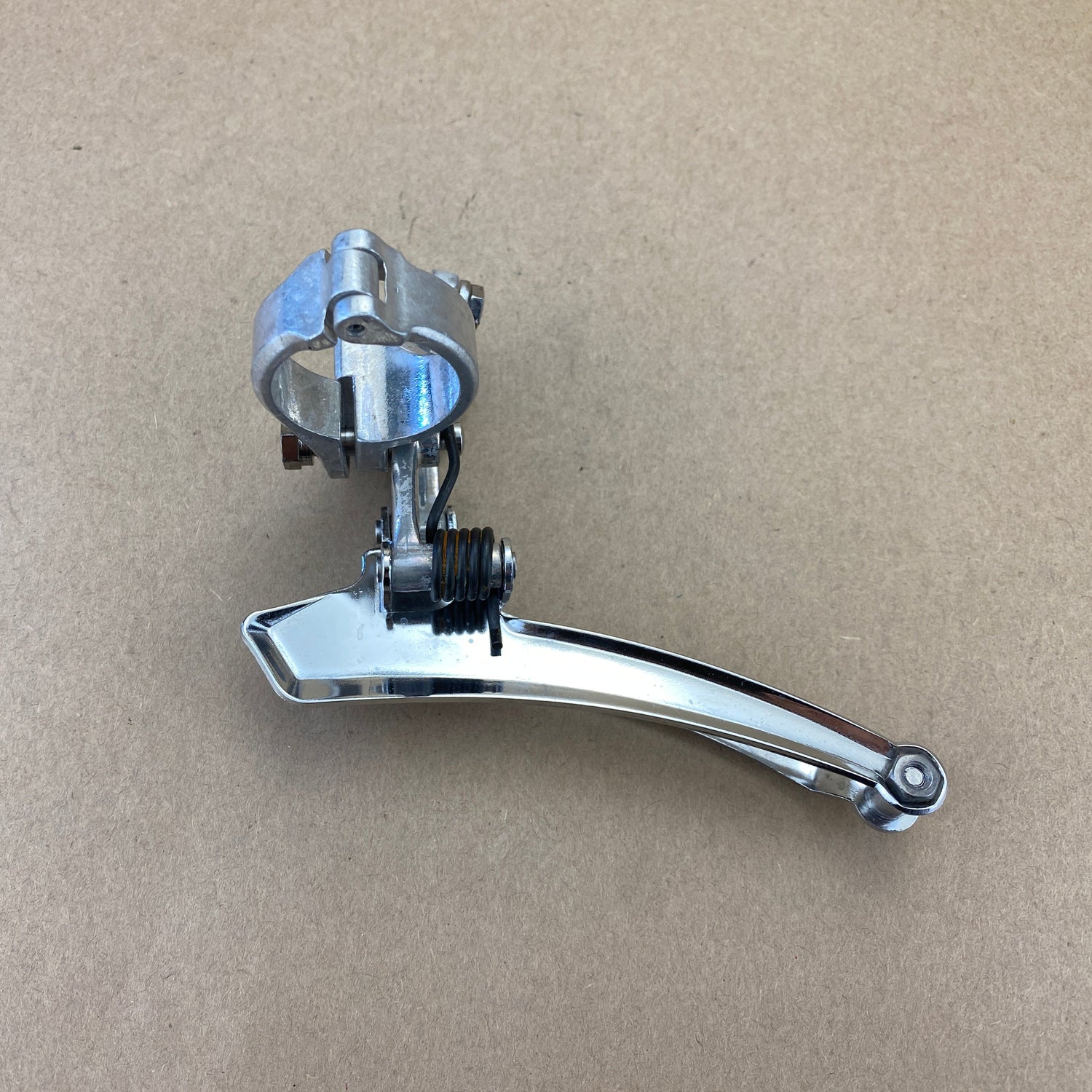 Backside of derailleur