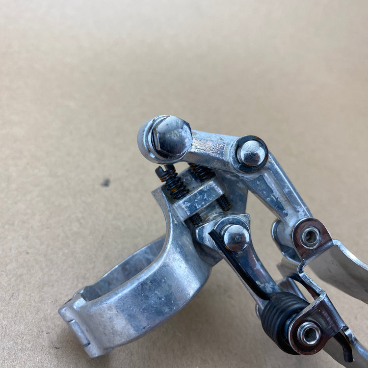 Rear view of derailleur