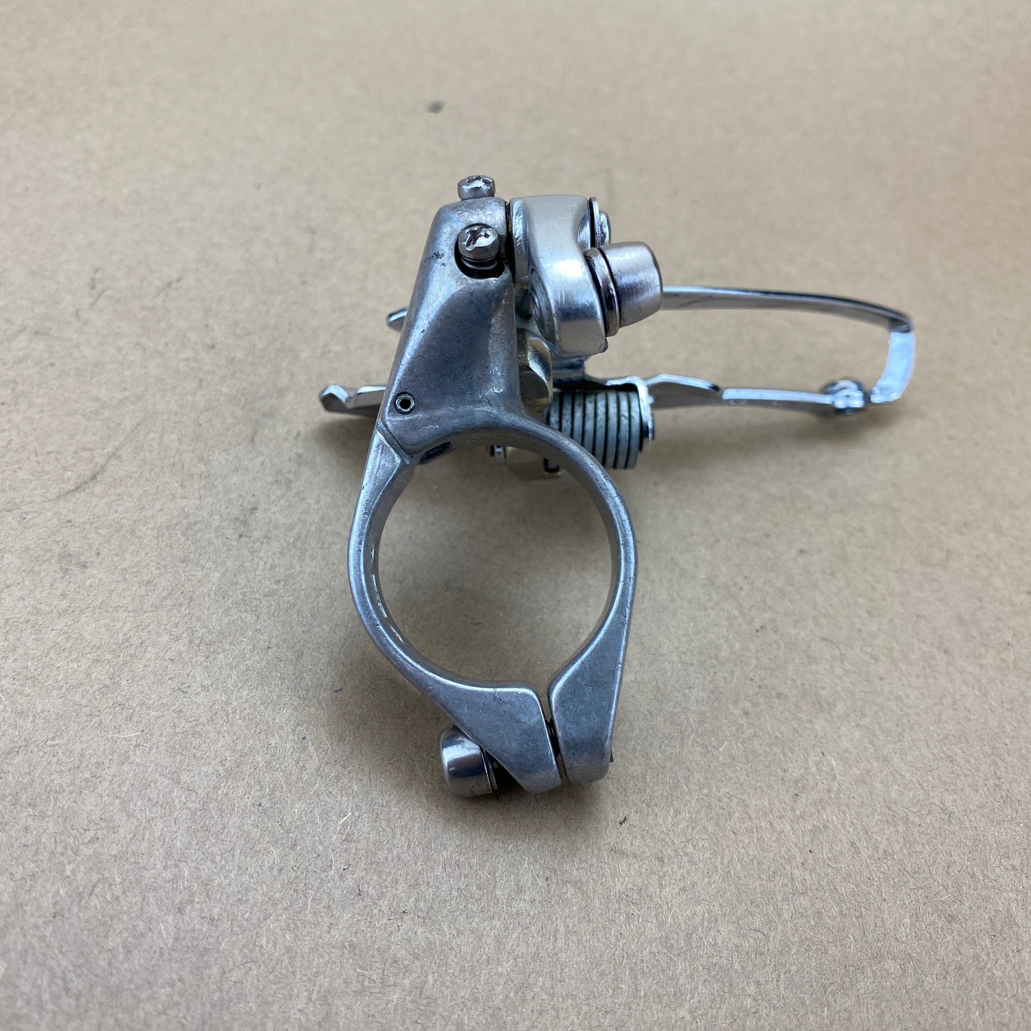 top view of the derailleur