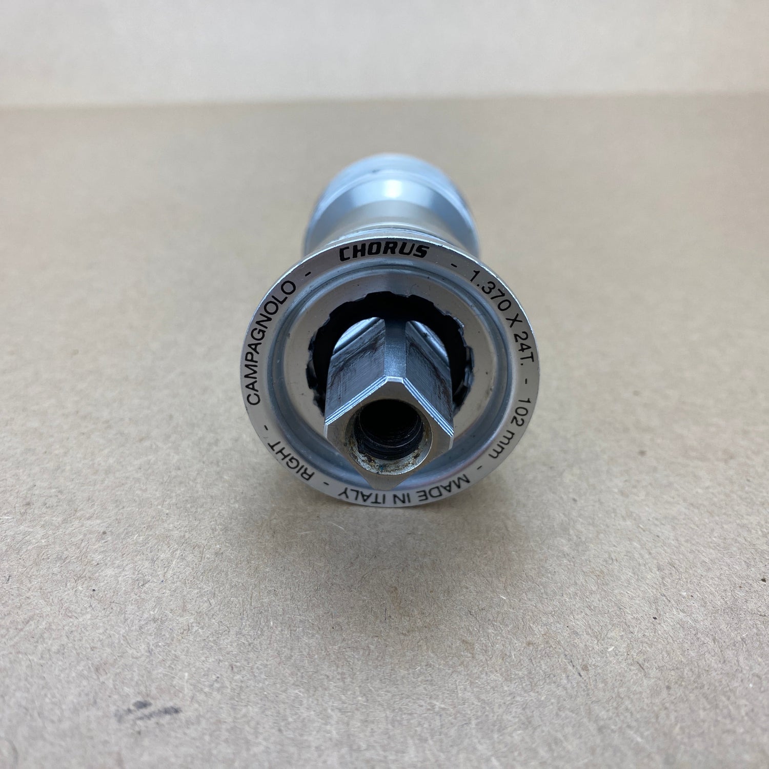 right side view of the bottom bracket