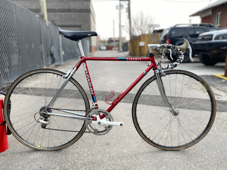 Vintage Lugged Steel Schwinn Circuit Road Bike 53cm