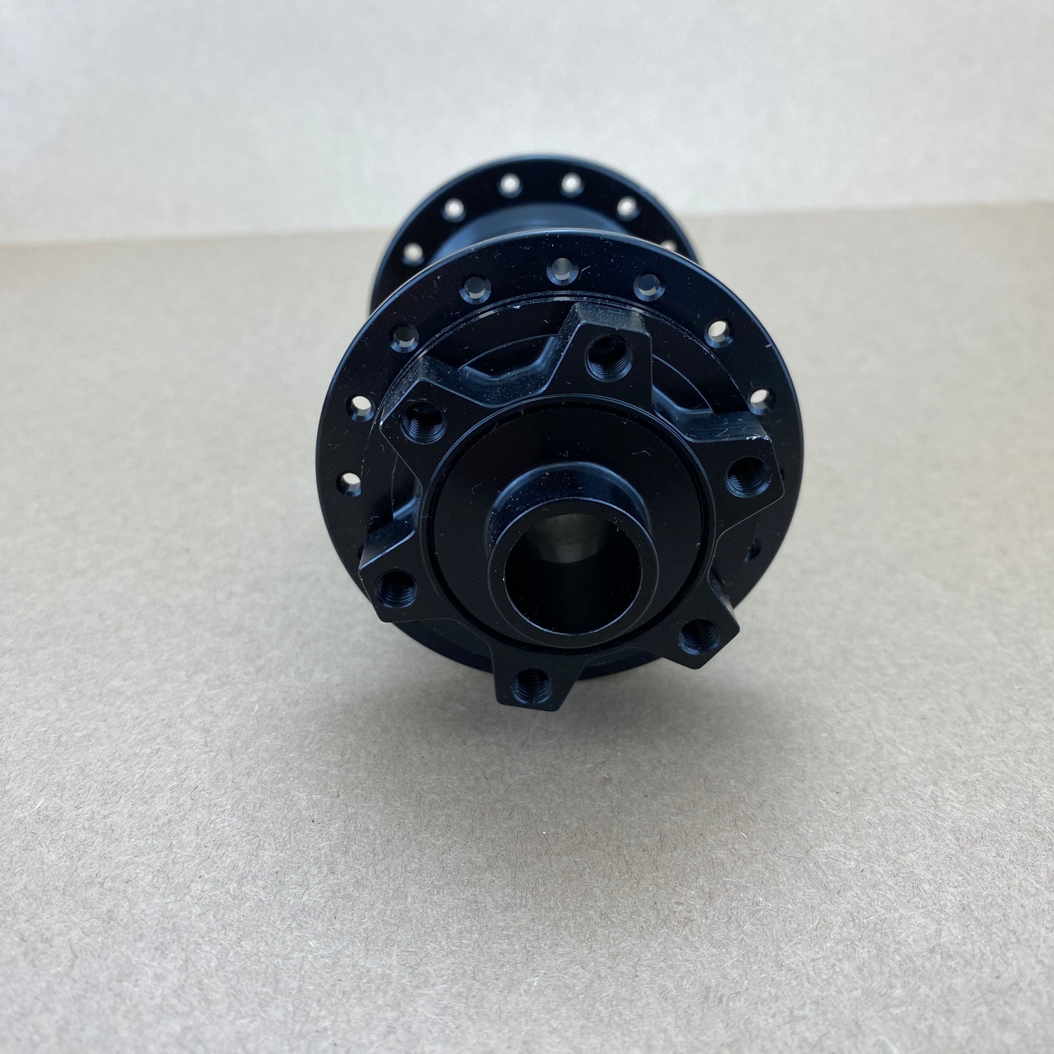 close up of the front rotor mount