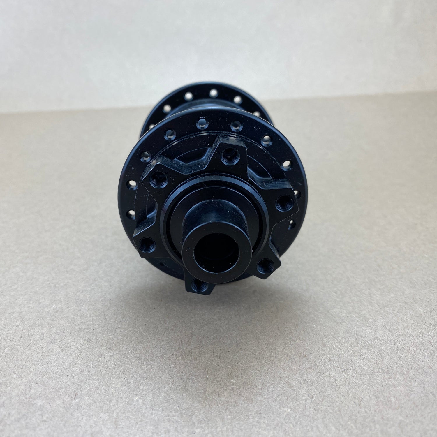 close up of the rear rotor mount
