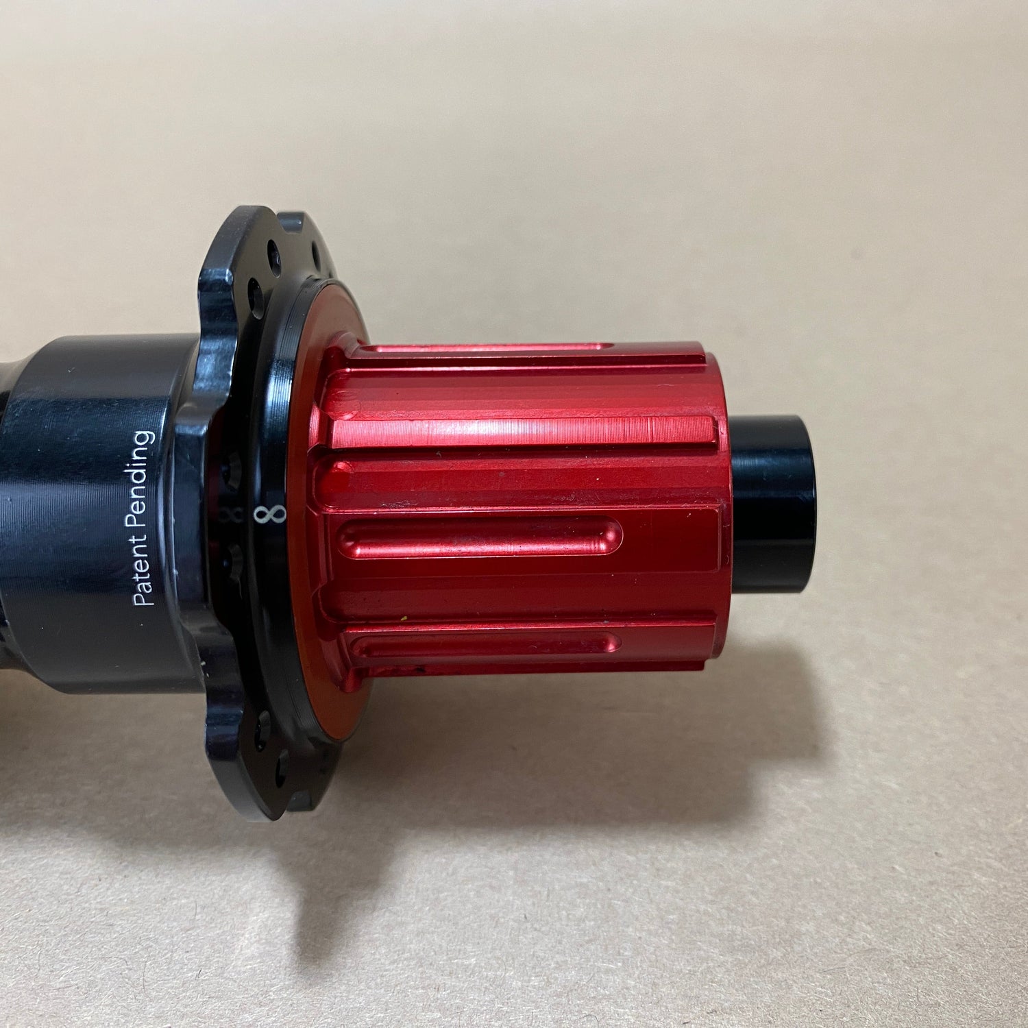 close up of the freehub