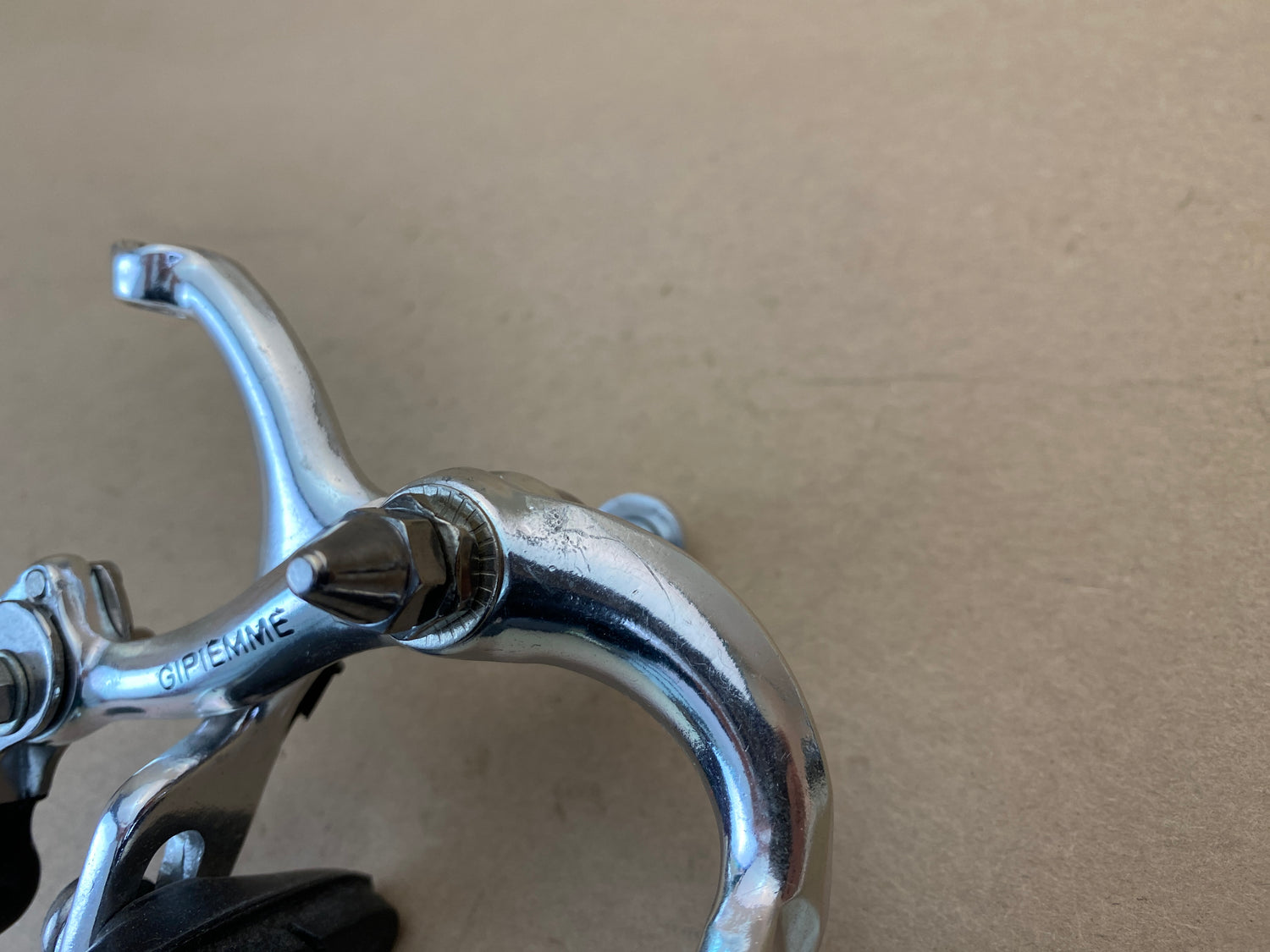 light scratches on the front brake