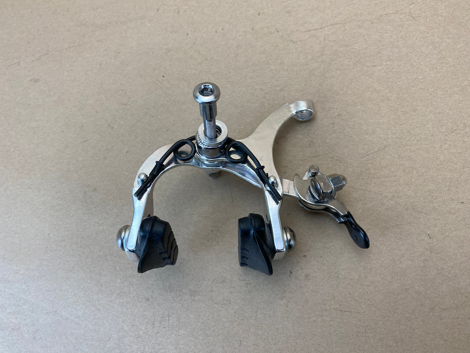 backside view of the front brake