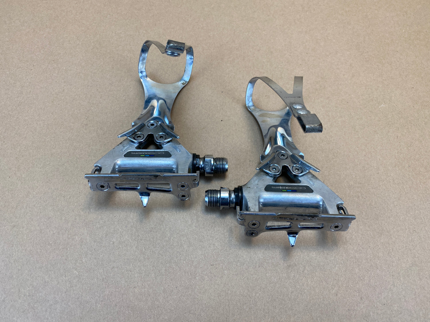 main view of the pedals