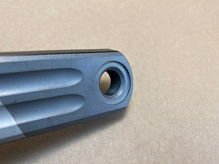 close up of pedal interface