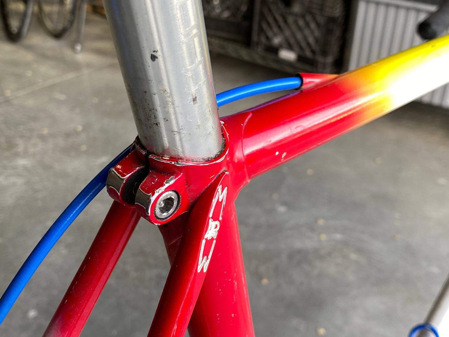 paletti rennrad Vintage Steel Paletti Road Bike 55cm