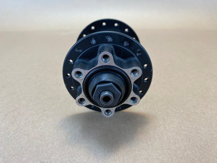 close up of the rotor mount