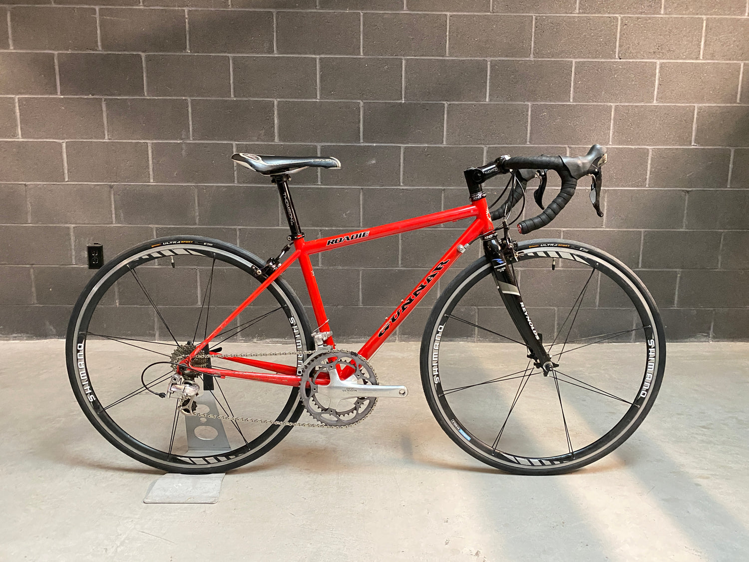 right side view of the bike