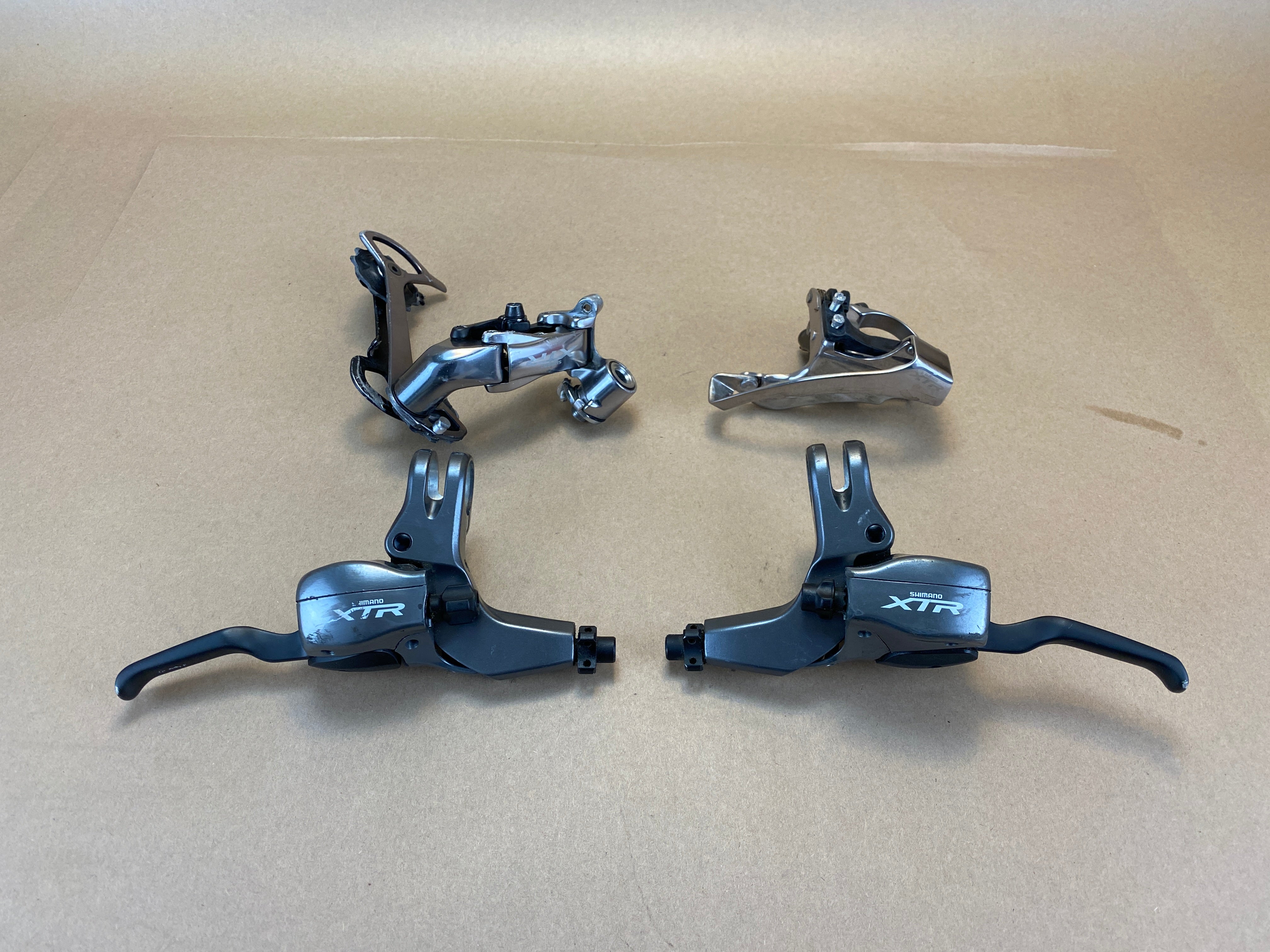 Shimano XTR 960/961 Dual Control Rapid Rise Set 3x9