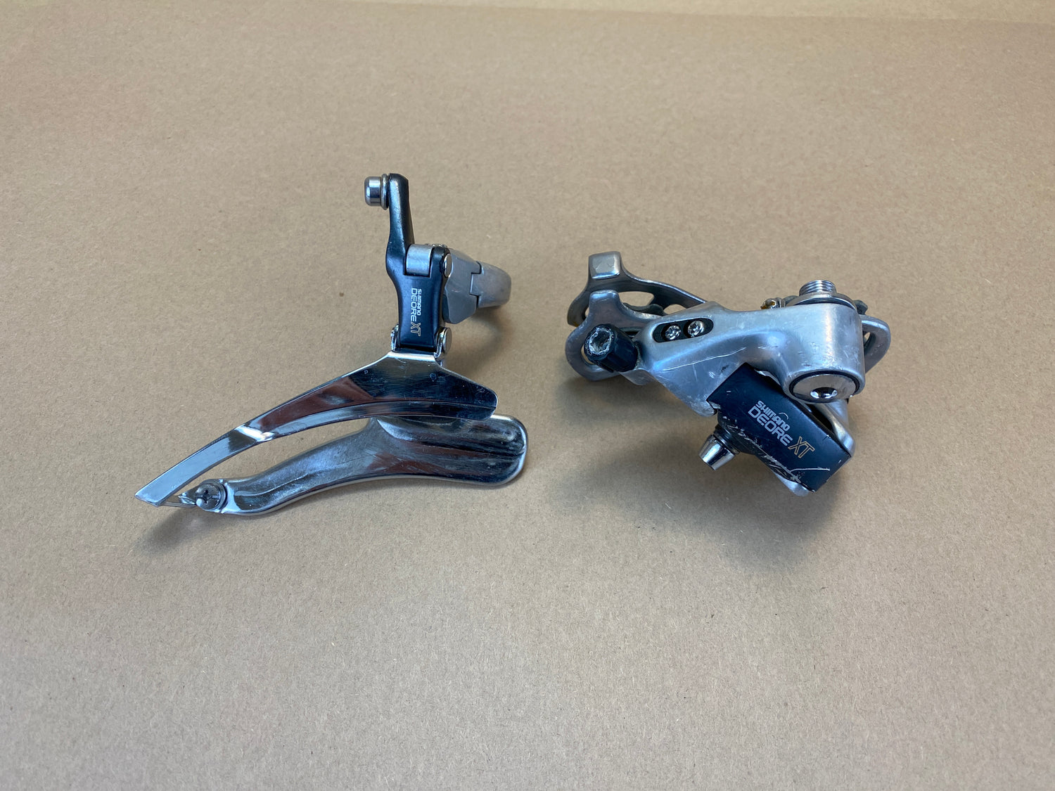 main view of the derailleurs