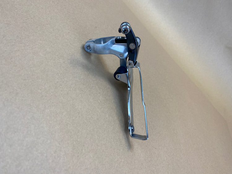 rear view of the front derailleur