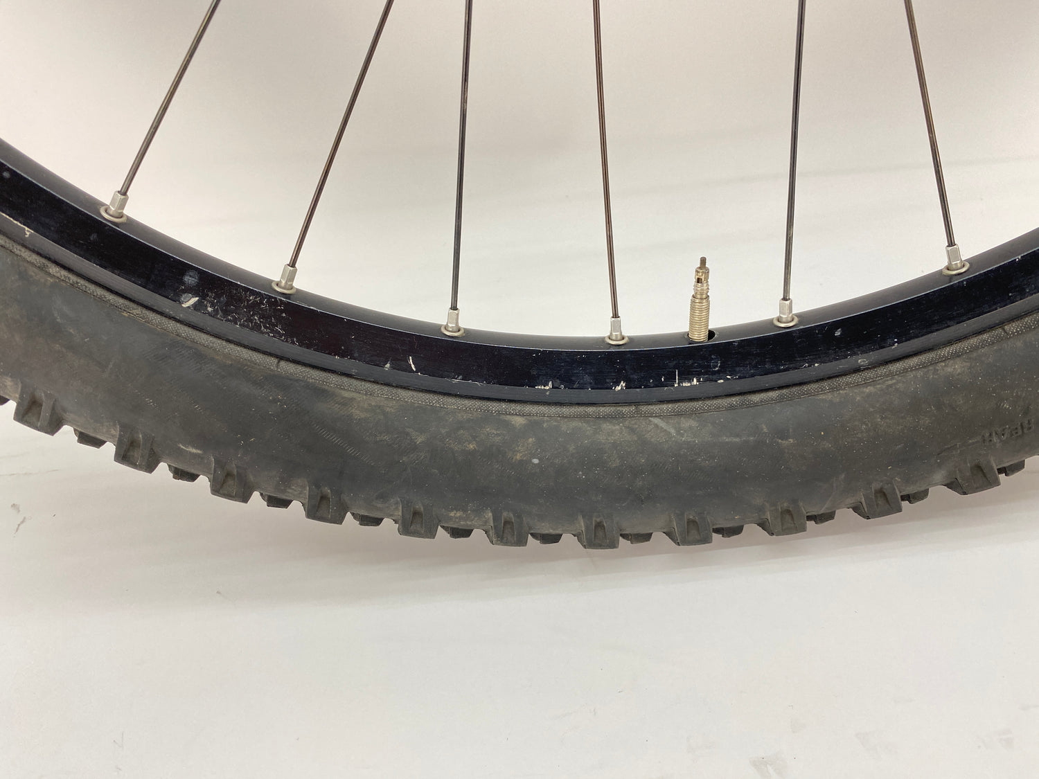 more scratches on front rim