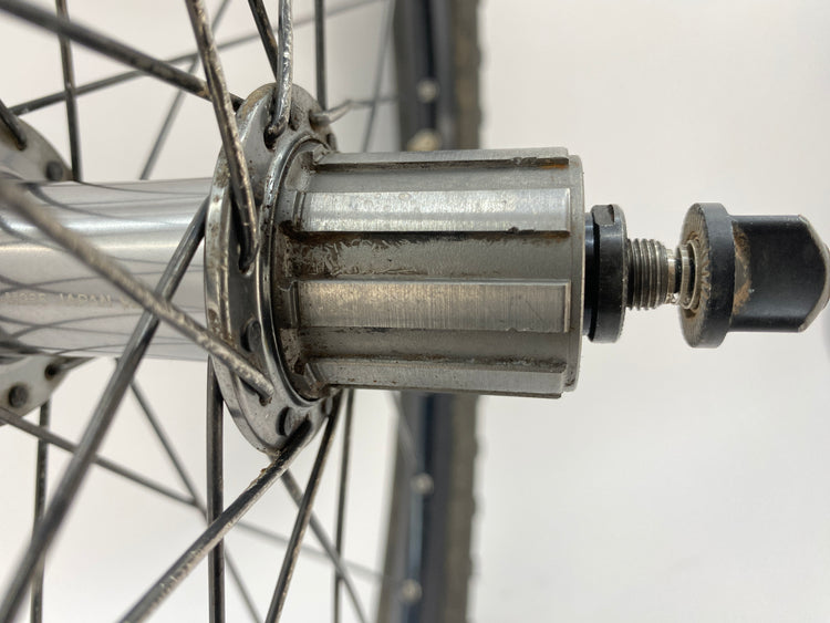 close up of freehub body
