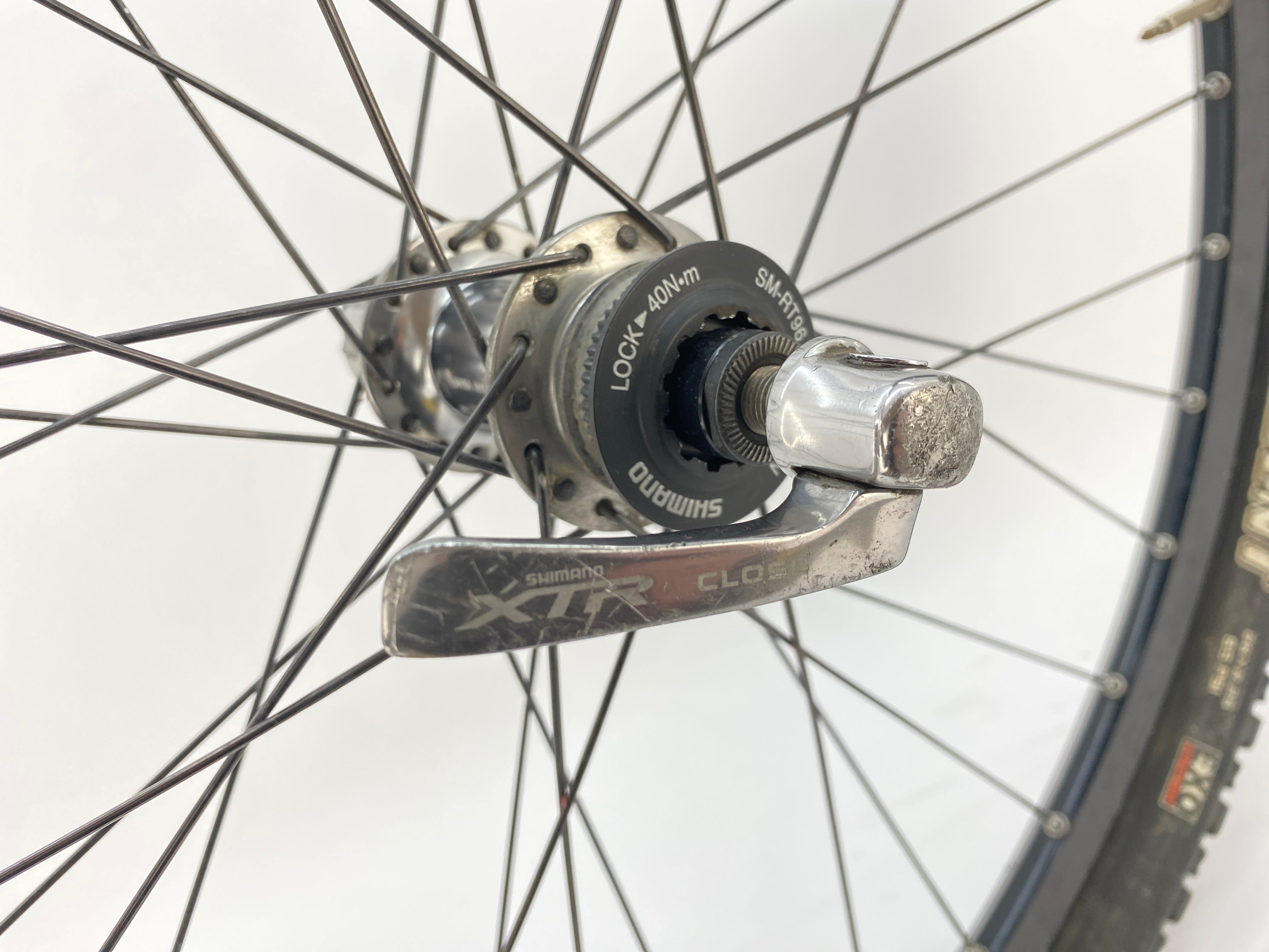 SHIMANO XT ハブ MAVIC X317 DISC 26インチホイール Mavic X317 / XTR M-965 Wheelset - 26 inch
