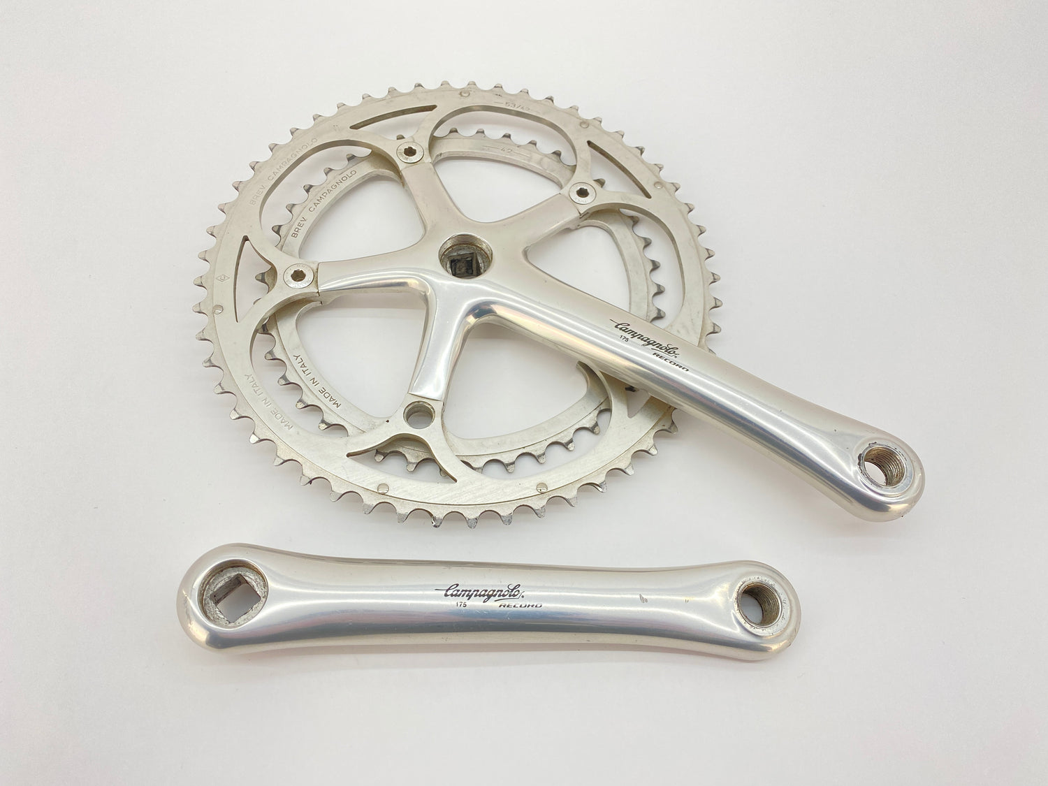 Crankset Campagnolo 1049/A Super Record 175mm - NOS Crankset Campagnolo 1049/A Super Record 175mm - NOS