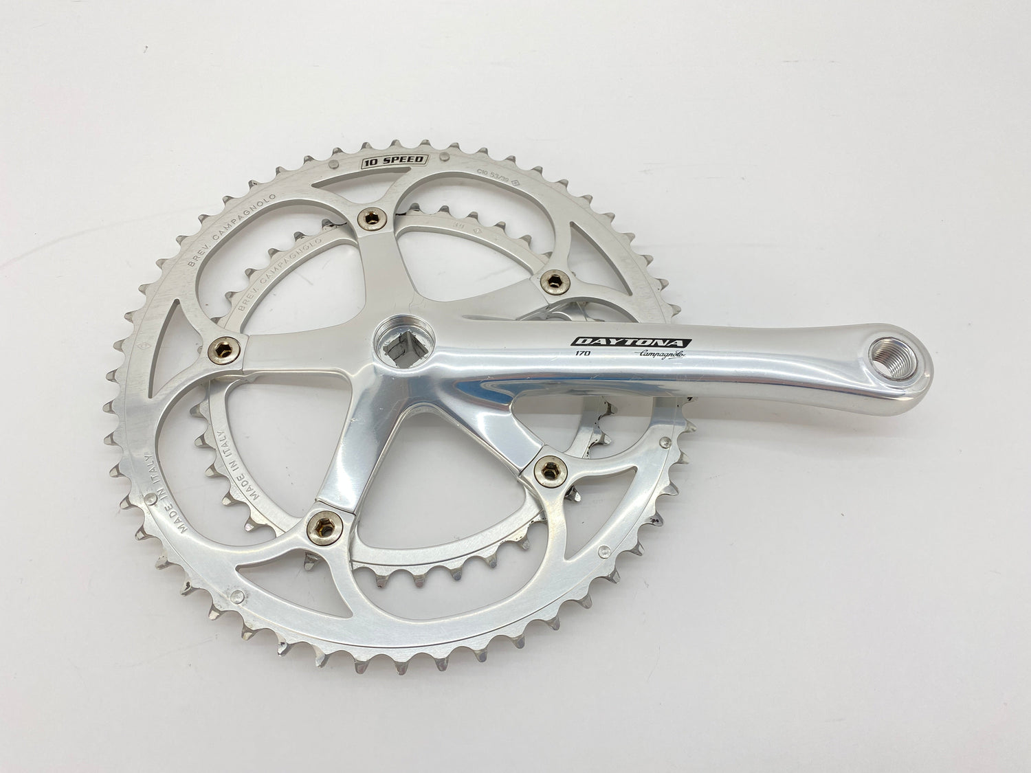 main view of the crank arm