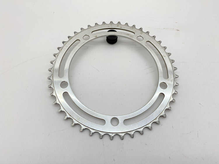 backside view of the chainring