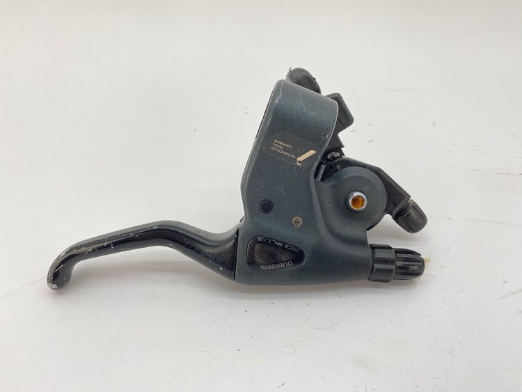 top view of the right lever