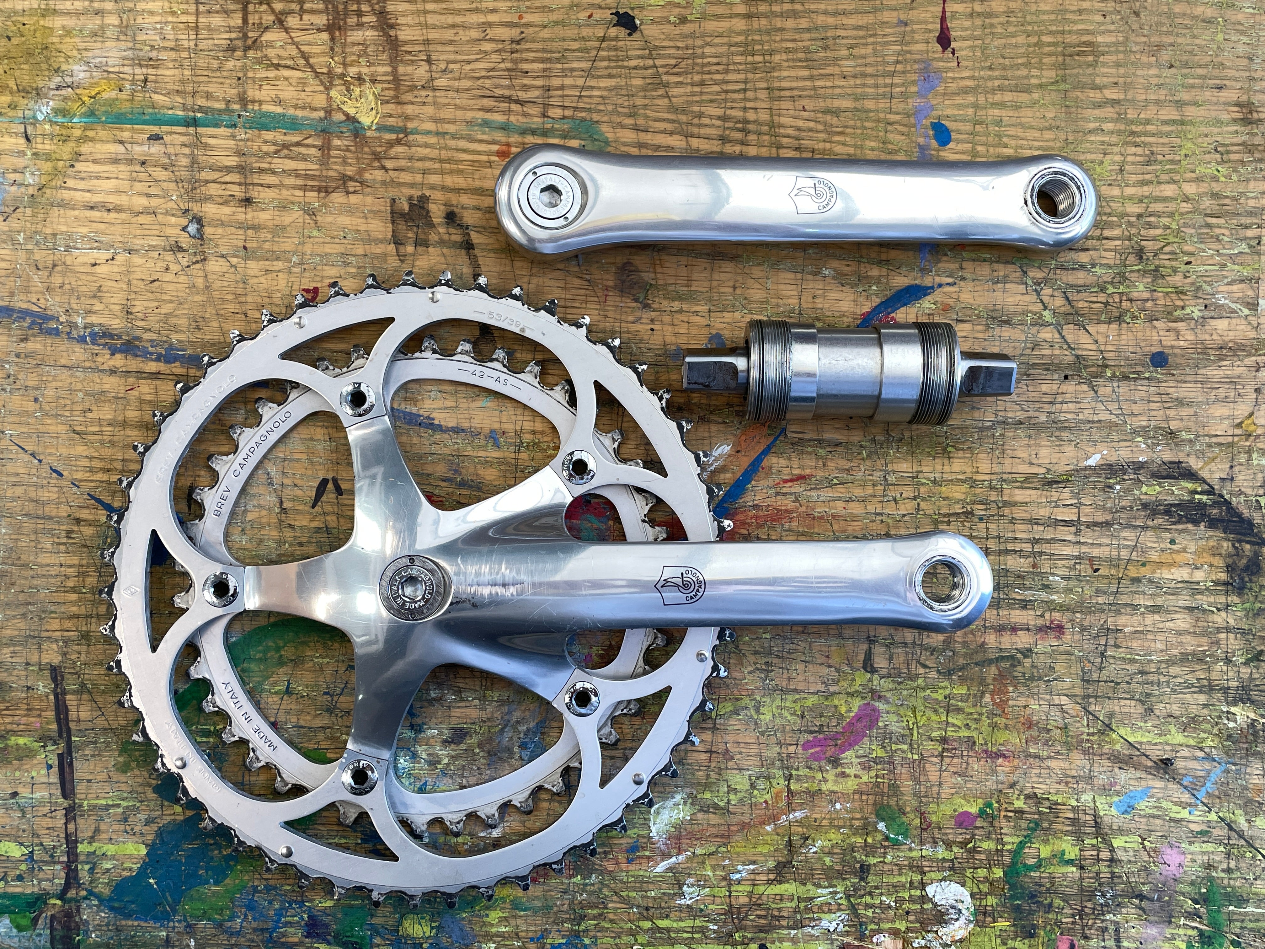 Campagnolo Chorus C Record Crankset 172.5 w BB