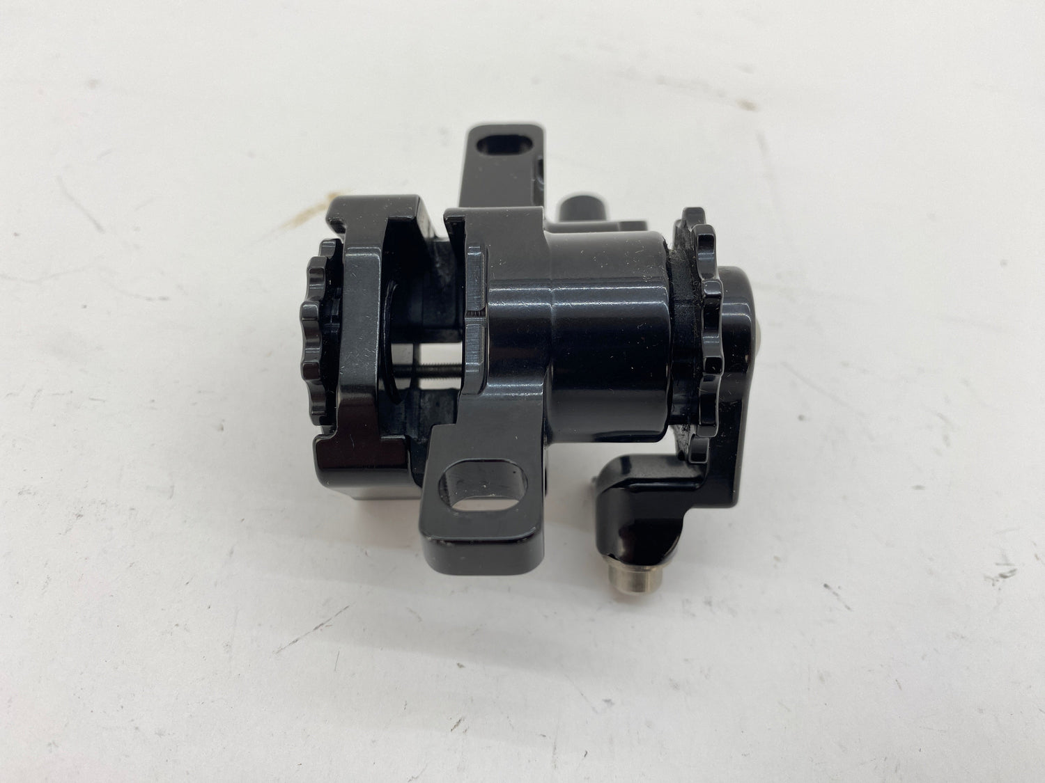 bottom view of the brake