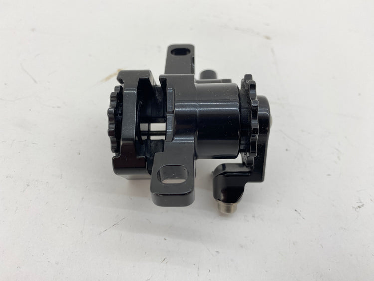 bottom view of the brake