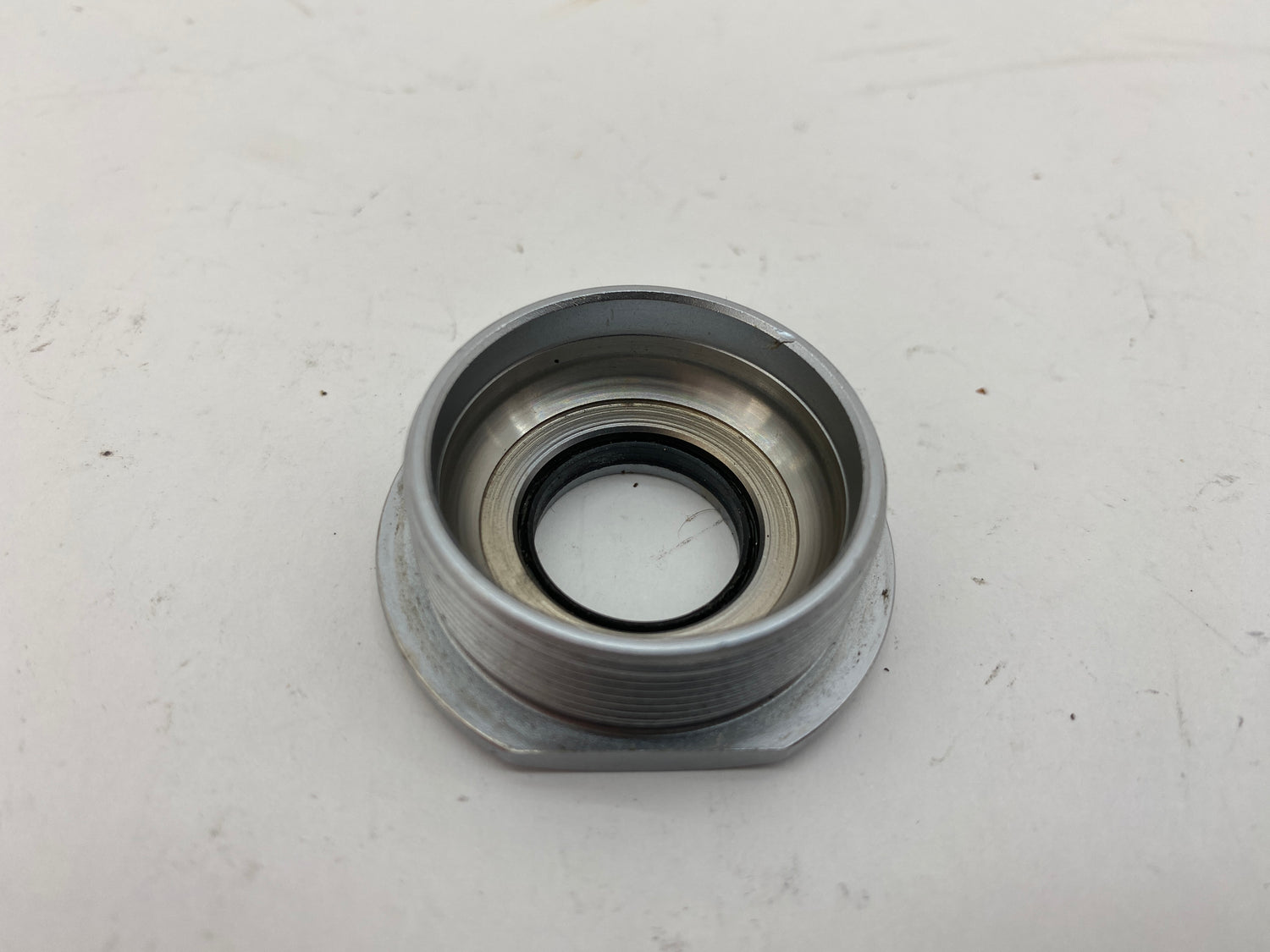 close up of the right bearing cup