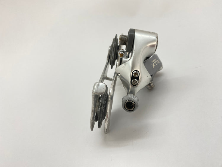 rear view of the derailleur