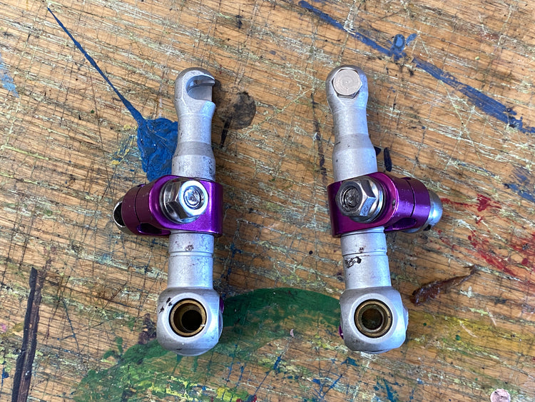 Tektro Vintage Cantilever Brake Arms Purple CNC