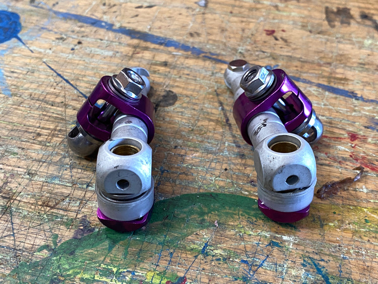 Tektro Vintage Cantilever Brake Arms Purple CNC