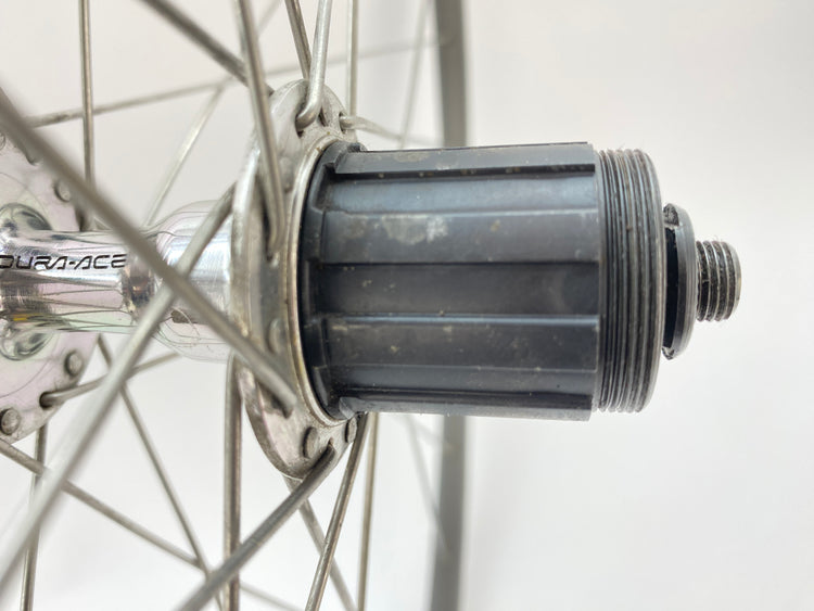 close up of the freehub