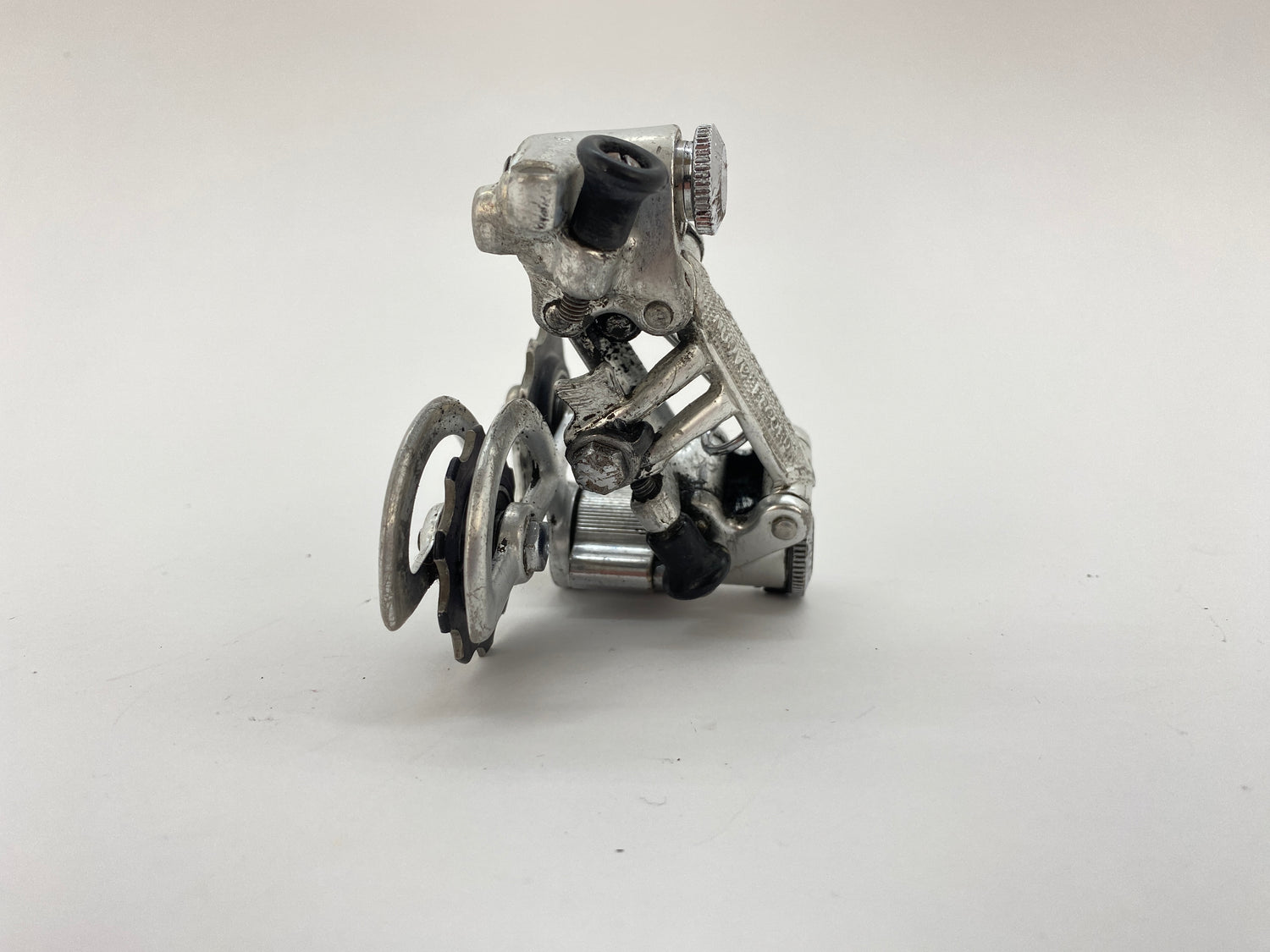 rear view of the derailleur