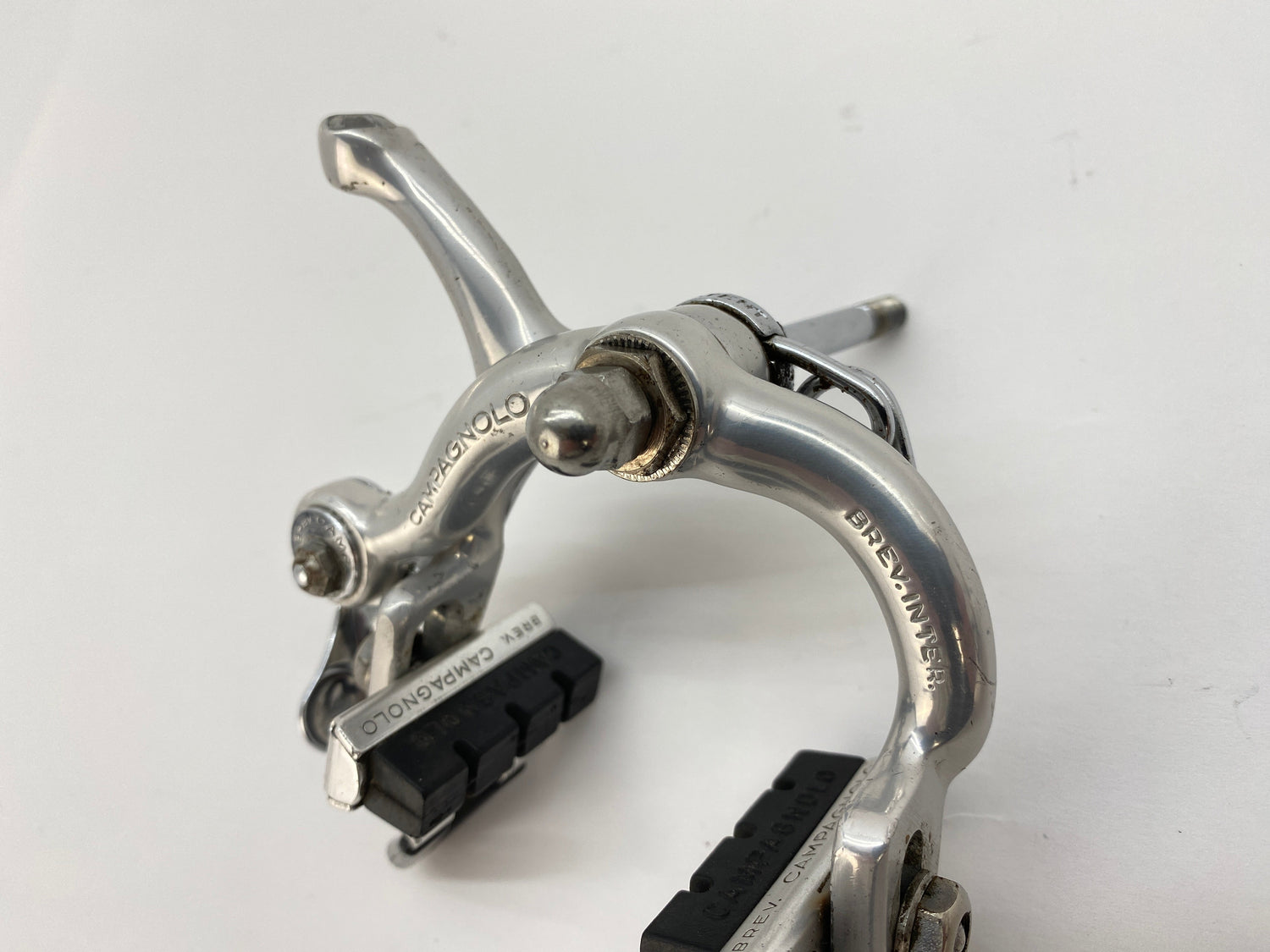 close up of the front brake