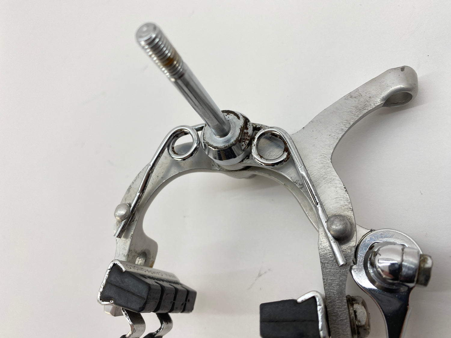 backside view of the front brake