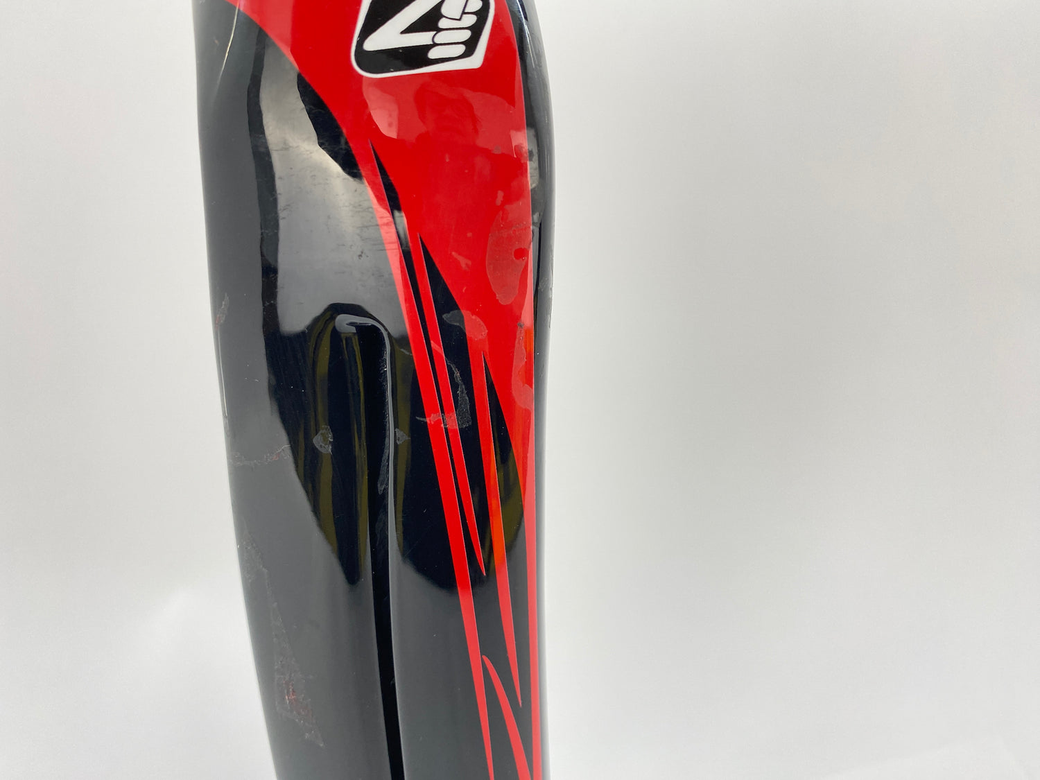tape residue on the fork