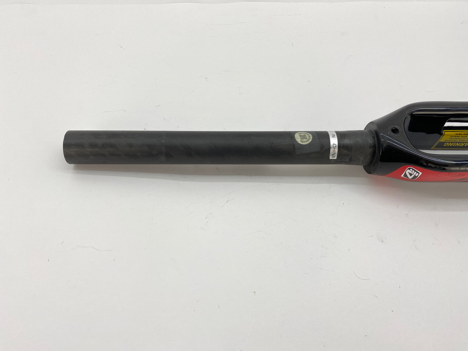 view of the steering tube