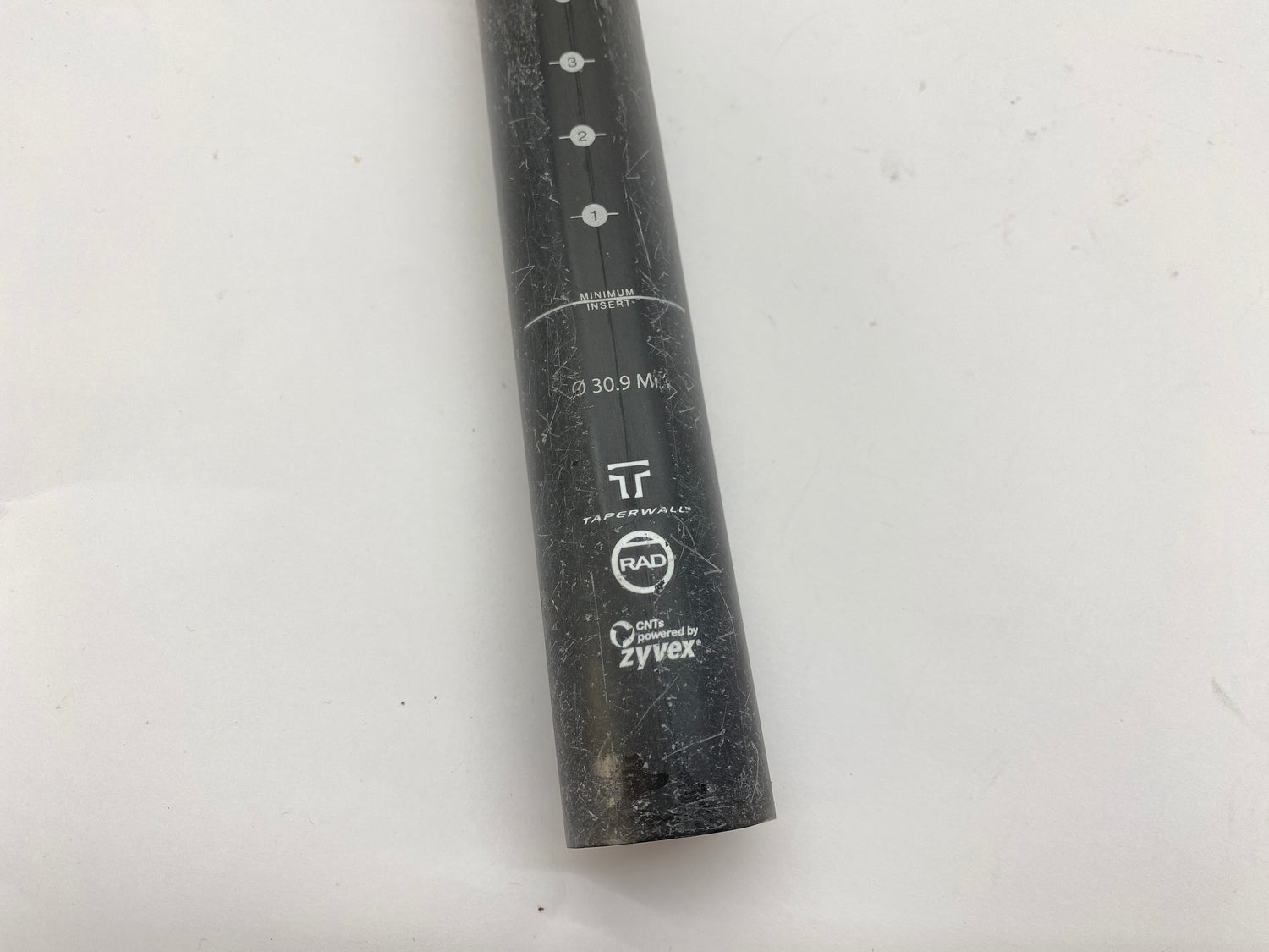 close up of the size label